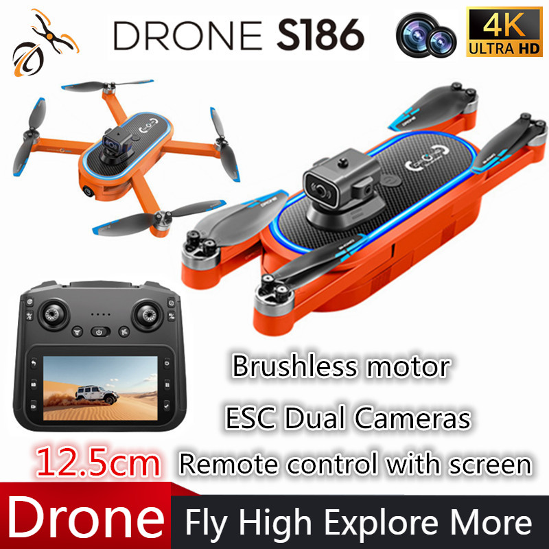 Drone Camera Hd - Drone 2025 S186 Profesional 4K HD