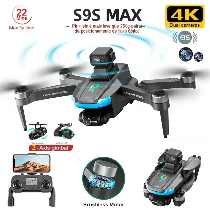 Drone Camera Lens - Drone MINI S9S MAX Baru 4K