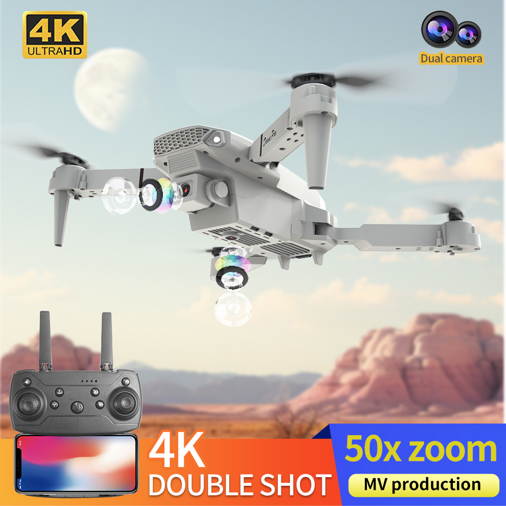2026 BARU E88 Drone Profesiona - Drone Camera Night Vision ulasan dan harga