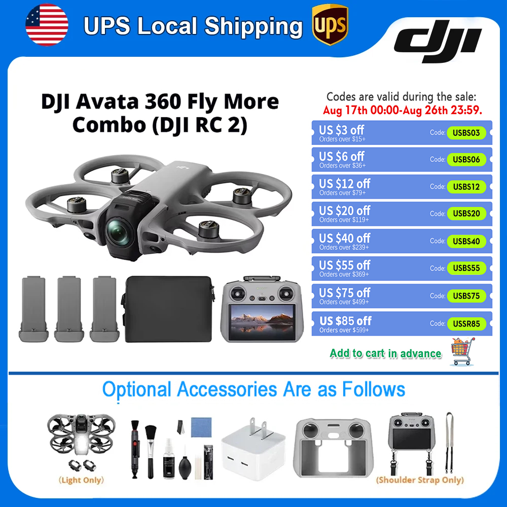 DJI Avata 360 Fly More Combo D - Drone Camera Vlog ulasan dan harga