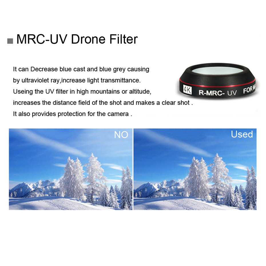 Filter Drone untuk Mavic Pro C - Drone Camera Night Vision ulasan dan harga