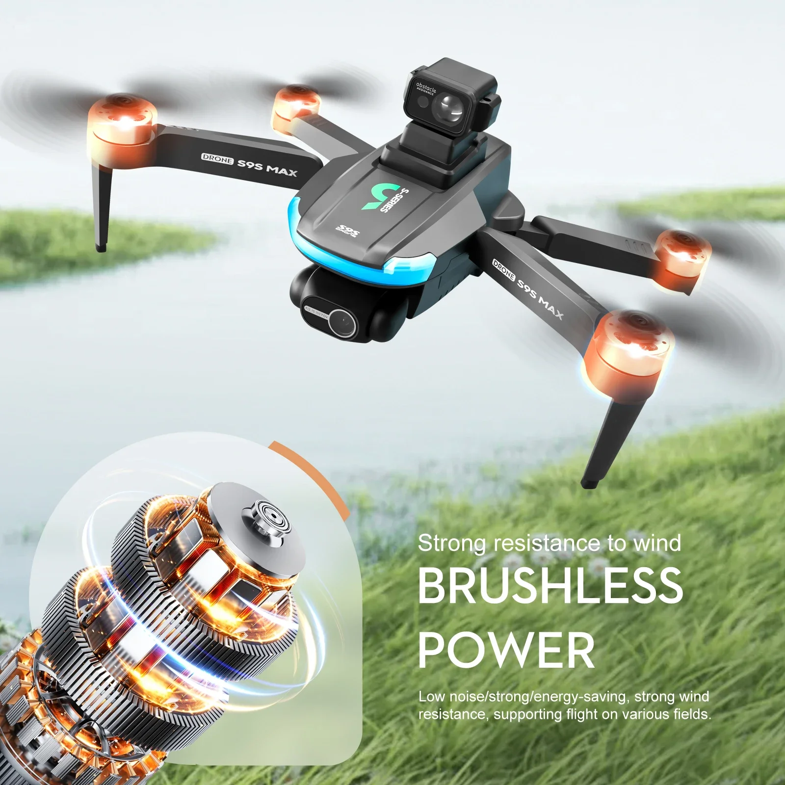 Drone MINI S9S MAX Baru 4K 2 S - Drone Camera Lens ulasan dan harga