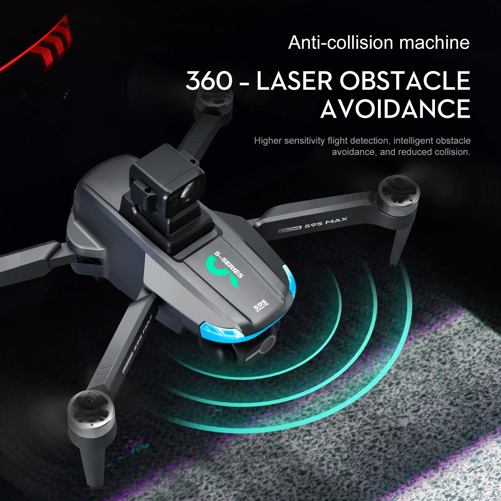 Drone MINI S9S MAX Baru 4K 2 S - Drone Camera Lens ulasan dan harga