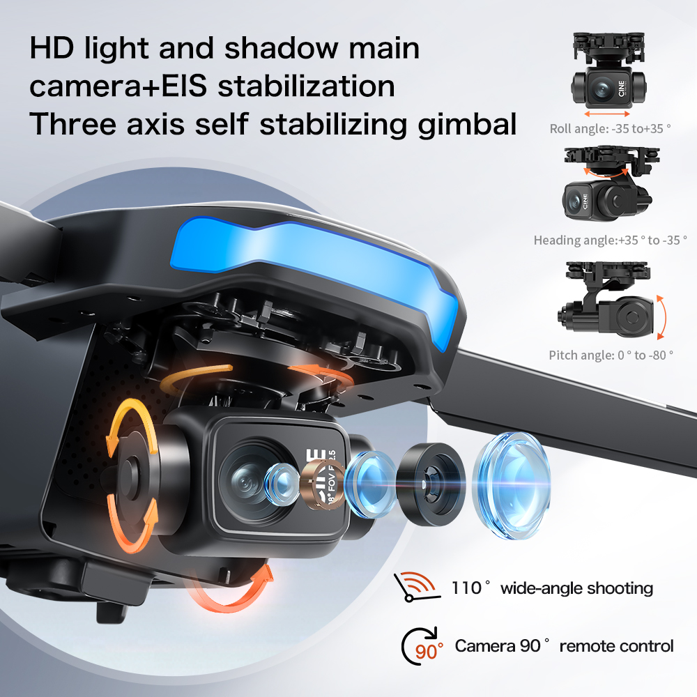 Drone Baru S-X1 MAX GPS 8K Pro - Drone Camera Mount ulasan dan harga